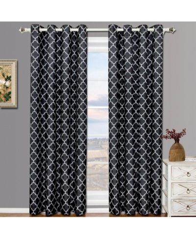 Комплект из 2 штор Egyptian Linens Meridian с термоизоляцией и затемнением