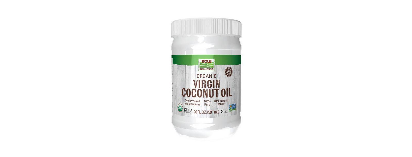 NOW Foods Virgin Coconut Oil, 20 oz