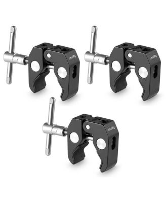 SmallRig 3 Pack Super Clamp with 1/4" and 3/8" Thread