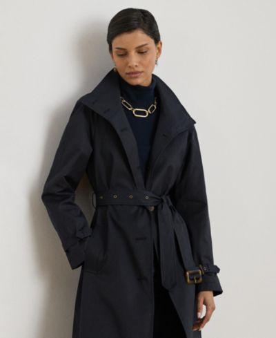 Lauren Ralph Lauren Women's Single Breasted Belted Trench Coat