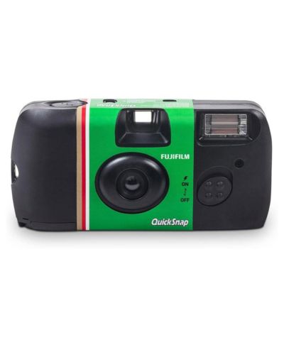 Fujifilm QuickSnap Flash 400 Single-Use Disposable Camera with Built-In Flash, 27 Exposures
