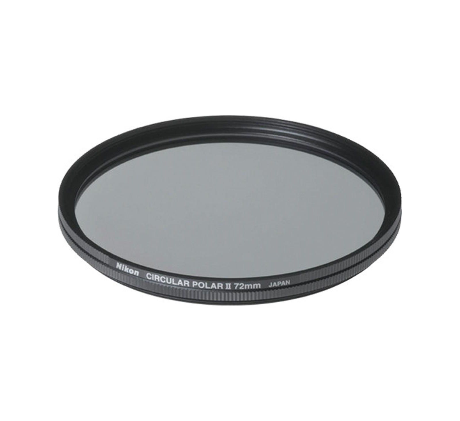 Поляризационный фильтр Nikon 72mm Circular Polarizer II Thin Ring с многослойным покрытием