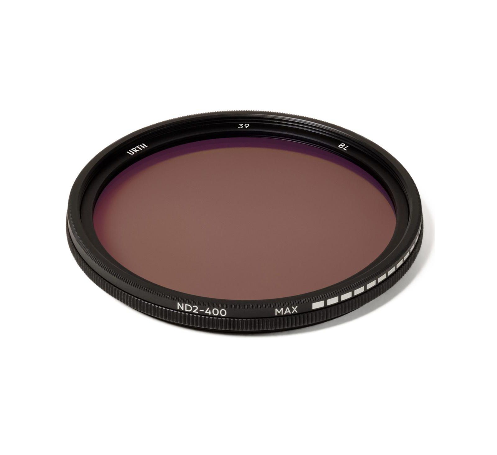Urth 39mm Circular Variable ND2-400 1-8.6 Stop Lens Filter