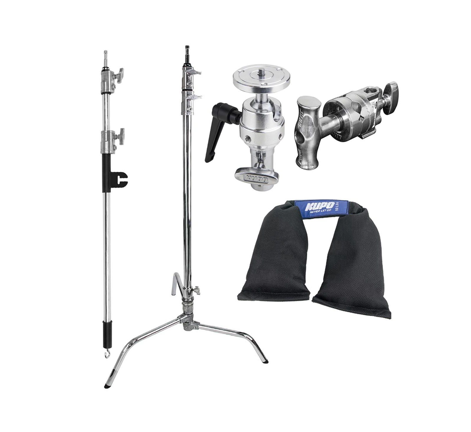 Стойка Kupo 40" Master C-Stand с основанием Turtle Base и весом 10 lbs