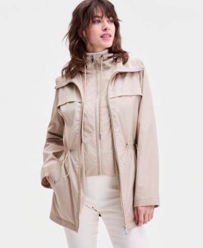 Женская анорак-куртка Calvin Klein Women's Bibbed Hooded