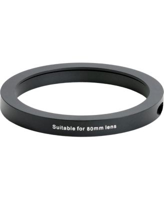 Tilta 80mm Cinema Adapter Ring for Mirage Matte Box, Black