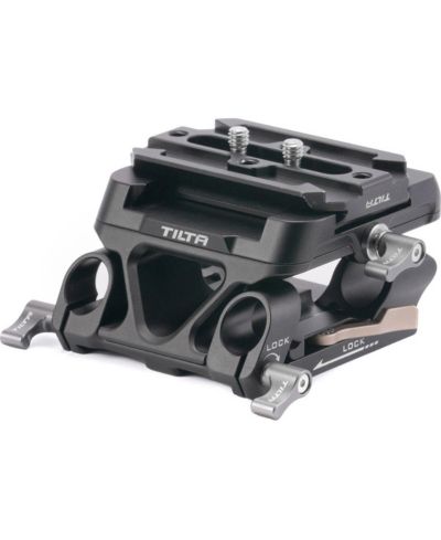 Tilta 15mm Lws Arca-Type Manfrotto Dual Quick Release Snap-In Baseplate Kit, Compatible with Arca & Manfrotto Quick Release Plates