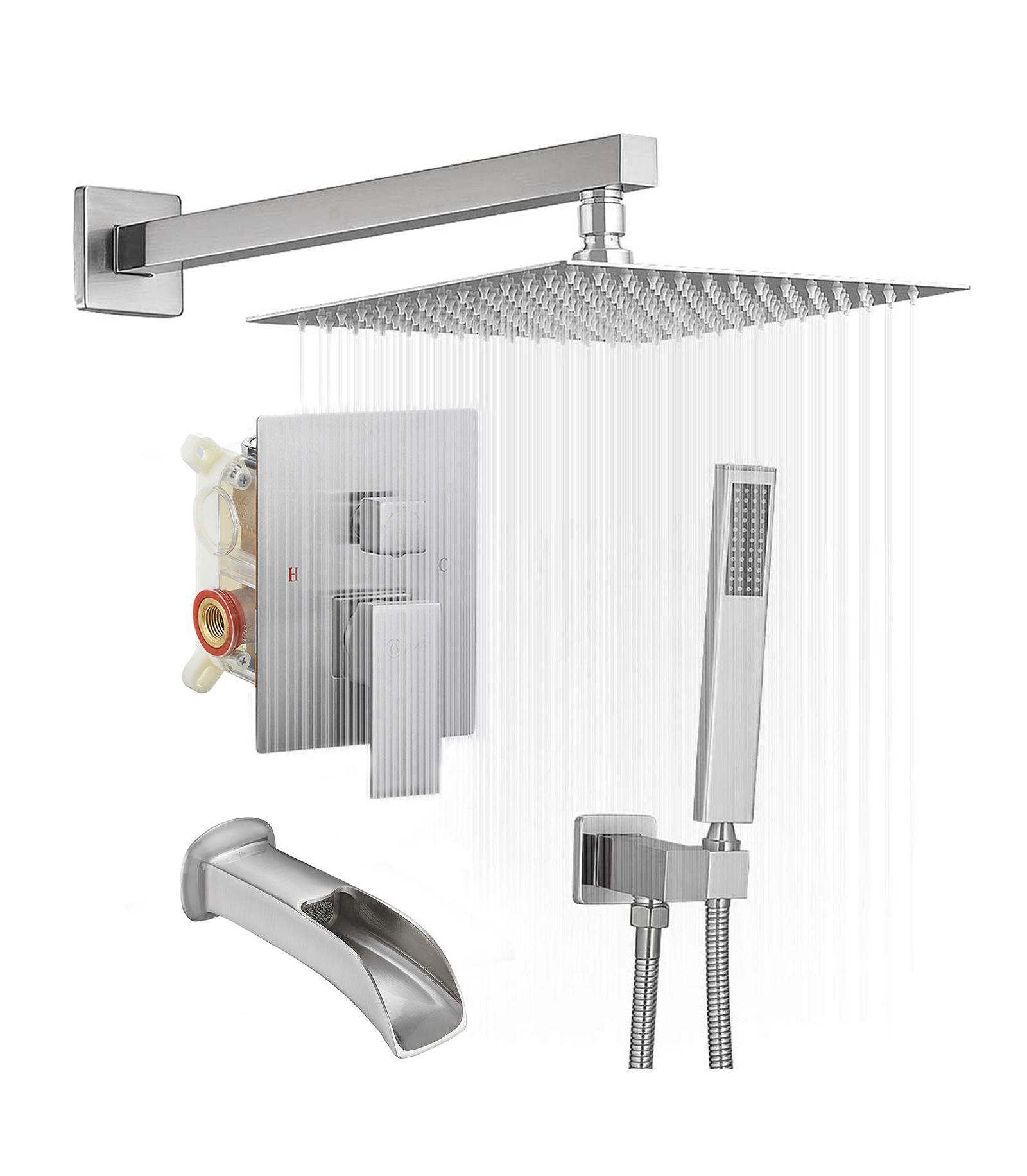 Душевая головка Greenspring Dual Shower Heads With Valve