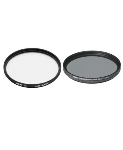 Nikon 62mm NC / 62mm Circular Polarizer II Filter Set