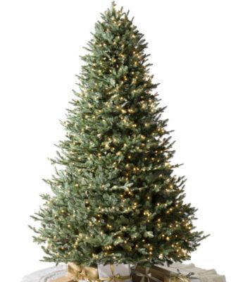 Искусственная рождественская ель Balsam Hill 9' из ели с предустановленной светодиодной подсветкой LEDC