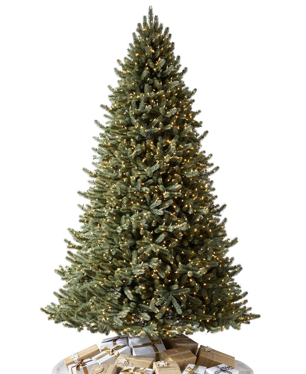Balsam Hill 7.5' Pre-Lit Vermont White Spruce® LEDC Artificial Christmas Tree