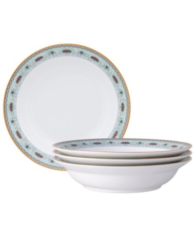 Набор из 4 обеденных чаш Noritake Serene Garden 10", 25 oz.