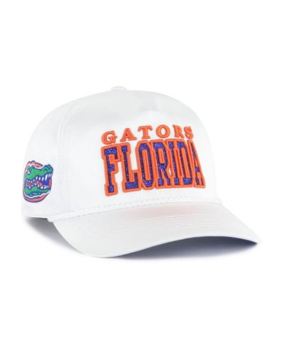 Женская регулируемая кепка '47 Brand White Florida Gators Outspoken Hitch