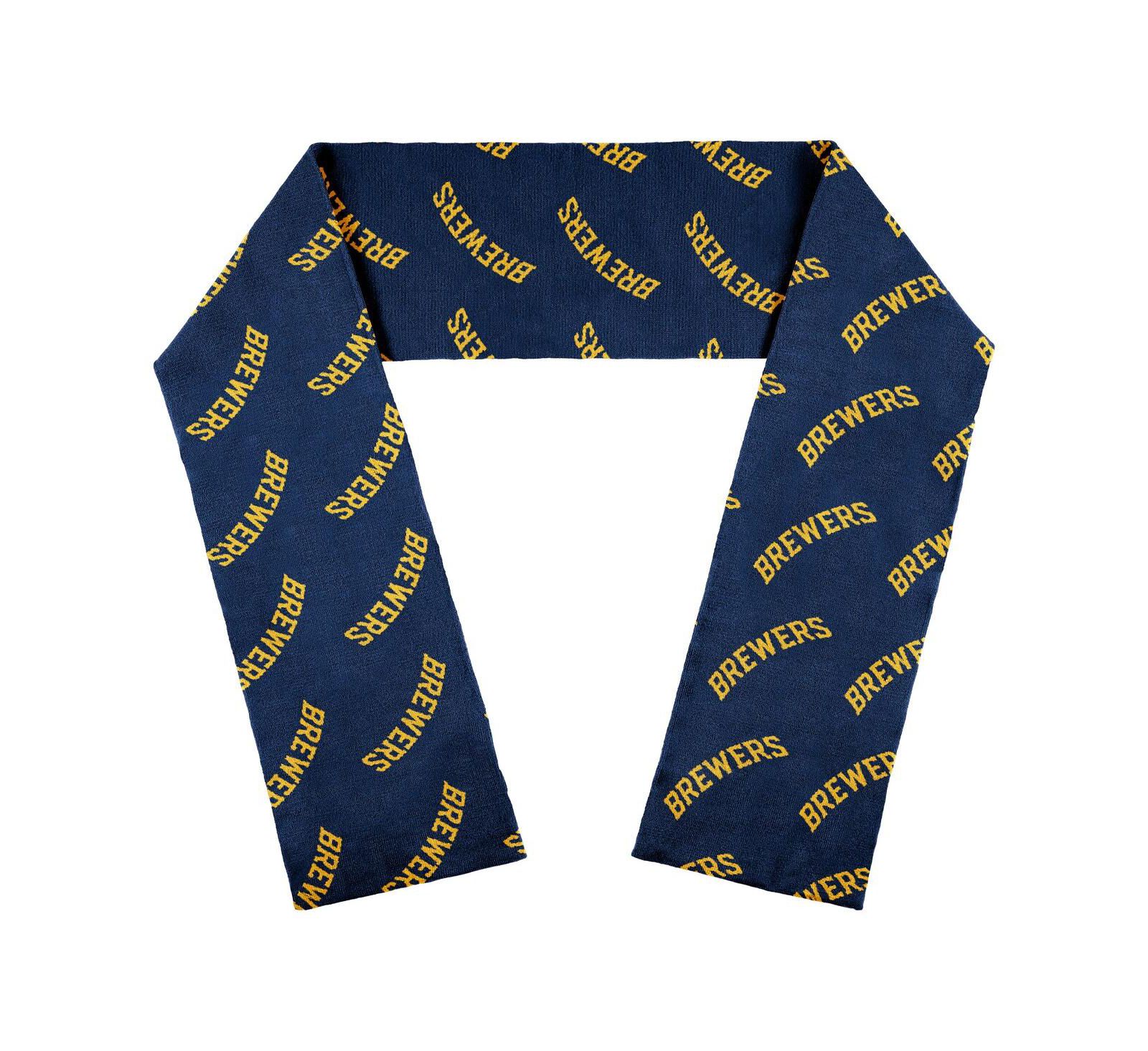 Женский шарф WEAR by Erin Andrews Milwaukee Brewers Team Wordmark