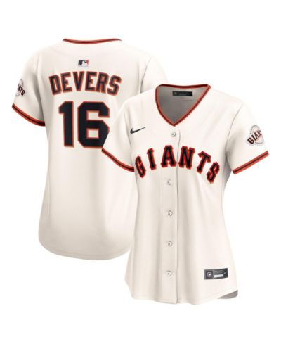 Nike джерси Rafael Devers, Cream San Francisco Giants для женщин