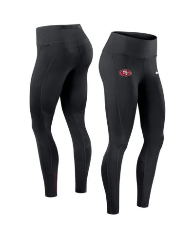 Nike Women's Black San Francisco 49ers Primetime Epic Fast Performance Leggings