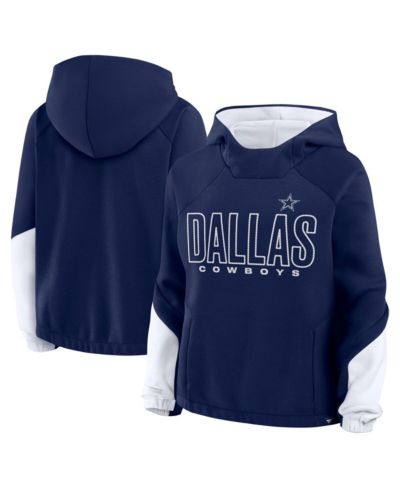 Женское худи Fanatics Dallas Cowboys Play Clock Bling Navy