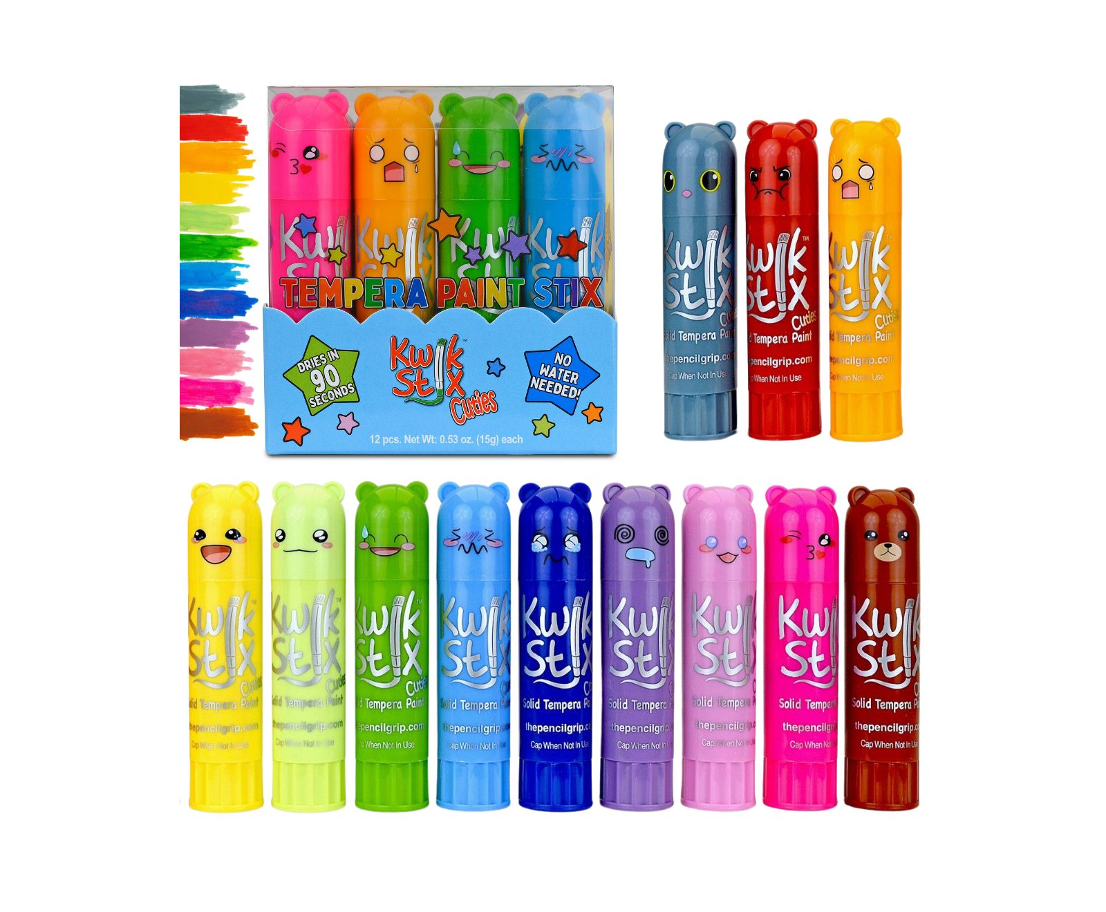 Набор Kwik Stix Cuties, 12 цветов