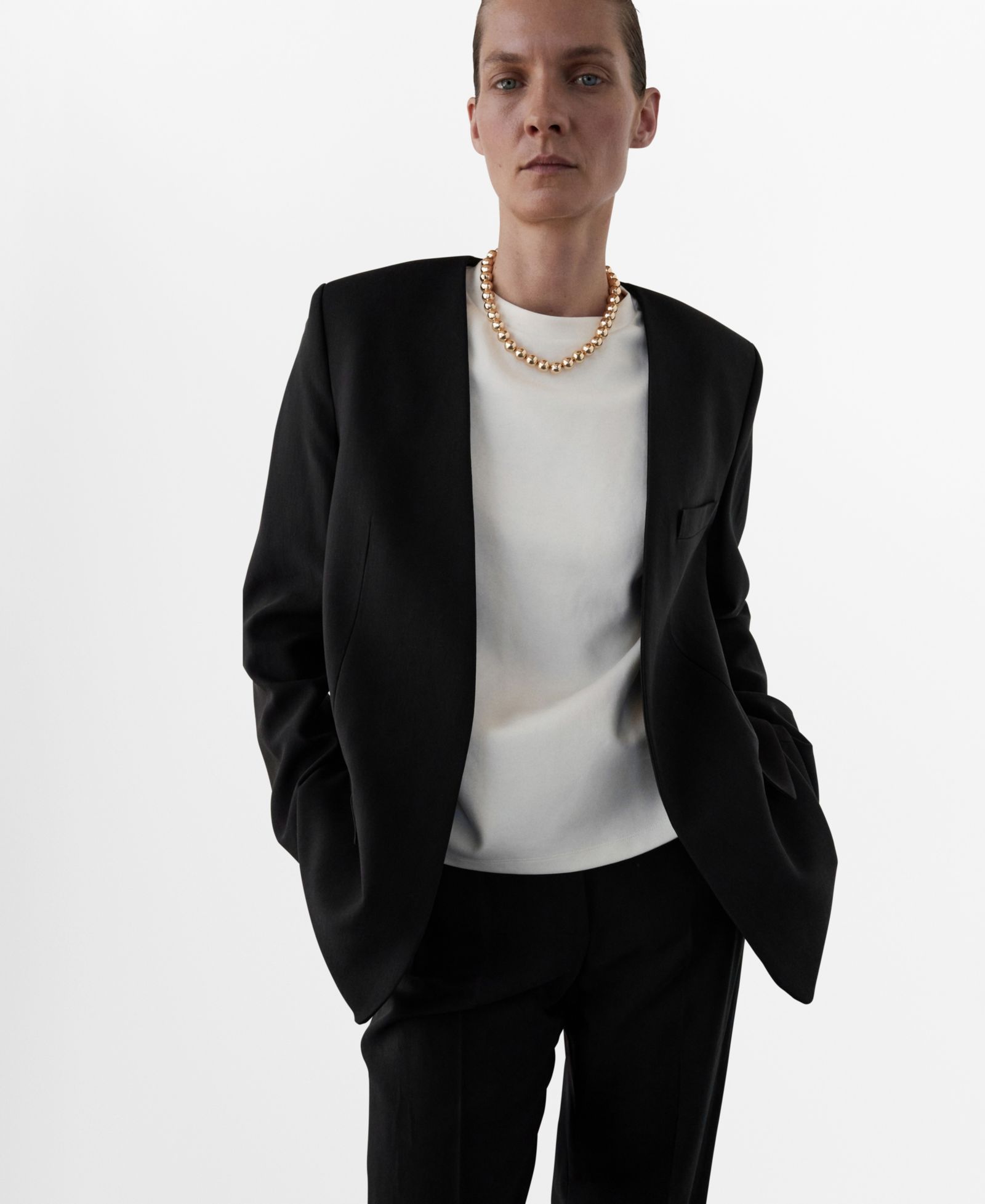 Mango Женские Straight-Fit Suit Pants