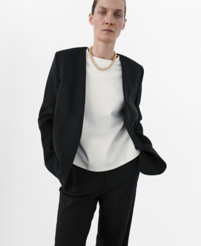 Женский пиджак Mango Selection Without Lapels