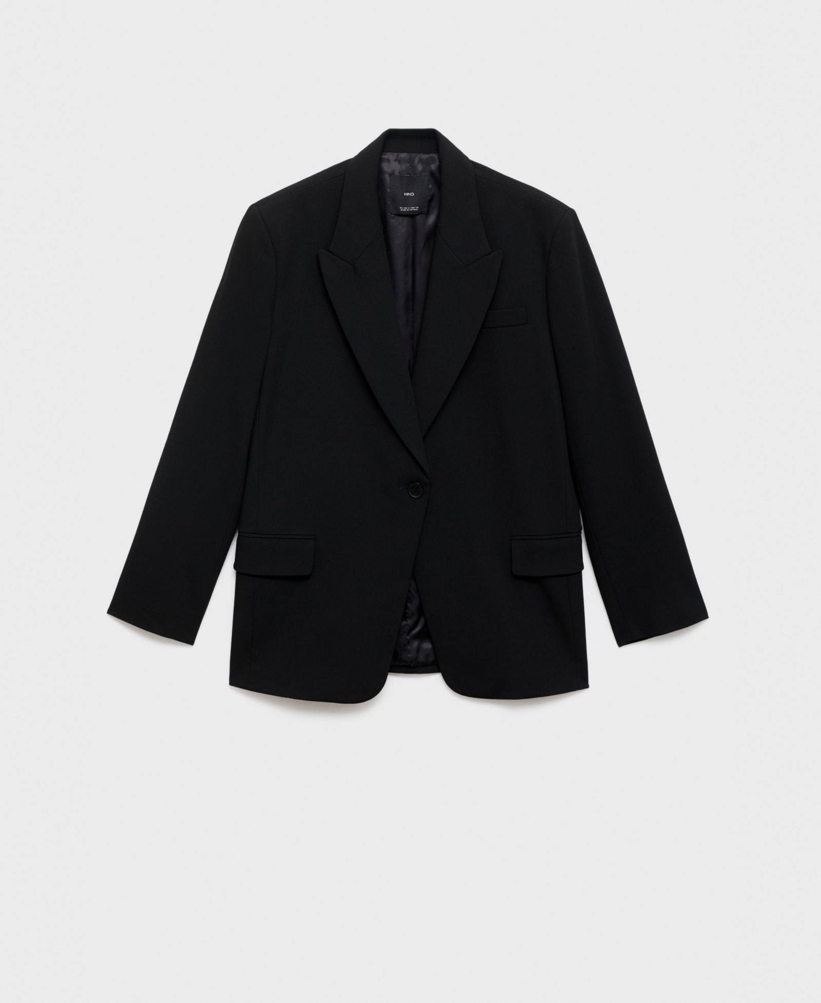 Mango Women's Flap Pockets Suit Blazer