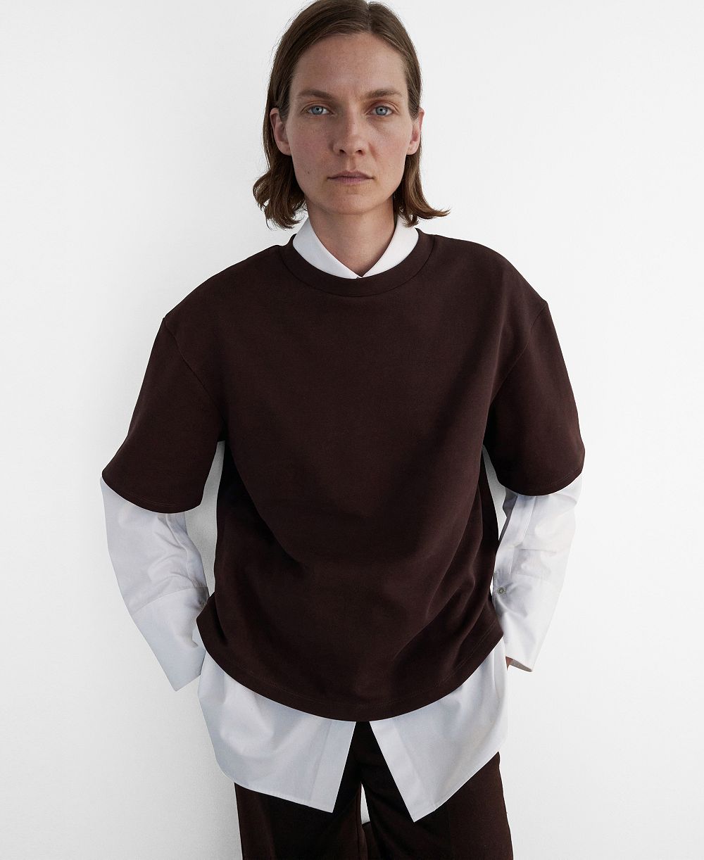 Mango Women's Oversized Cotton T-Shirt