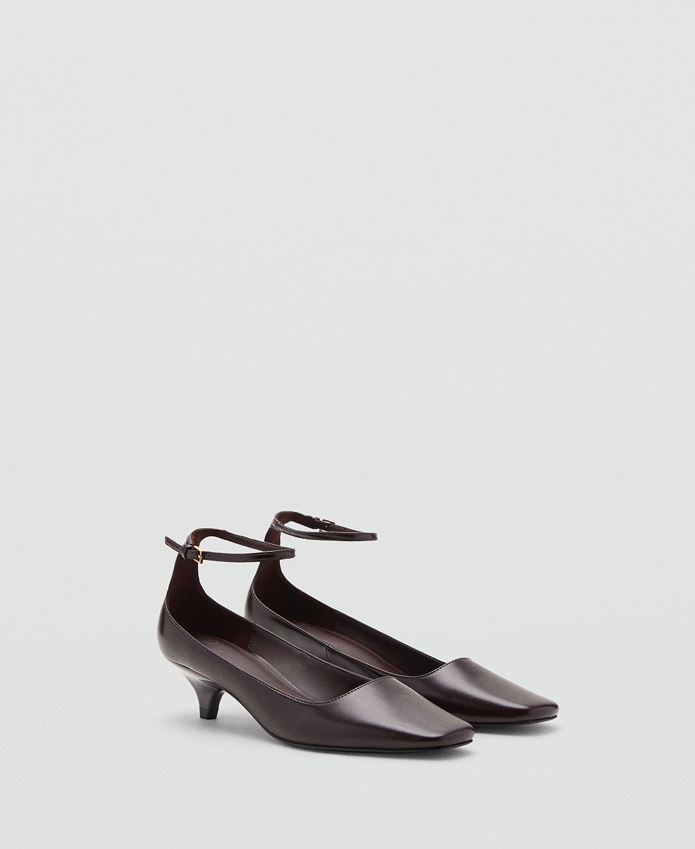Женские туфли MANGO Ankle Strap Kitten-Heeled