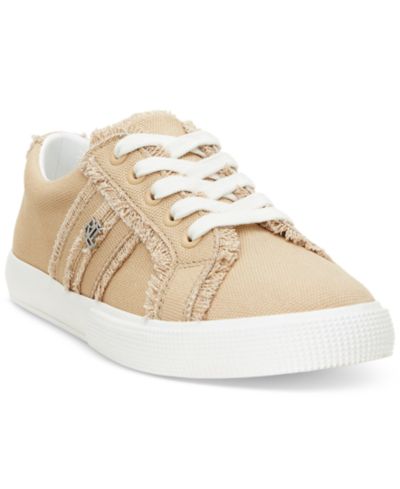 Lauren Ralph Lauren Женские кеды Janson Frayed Canvas