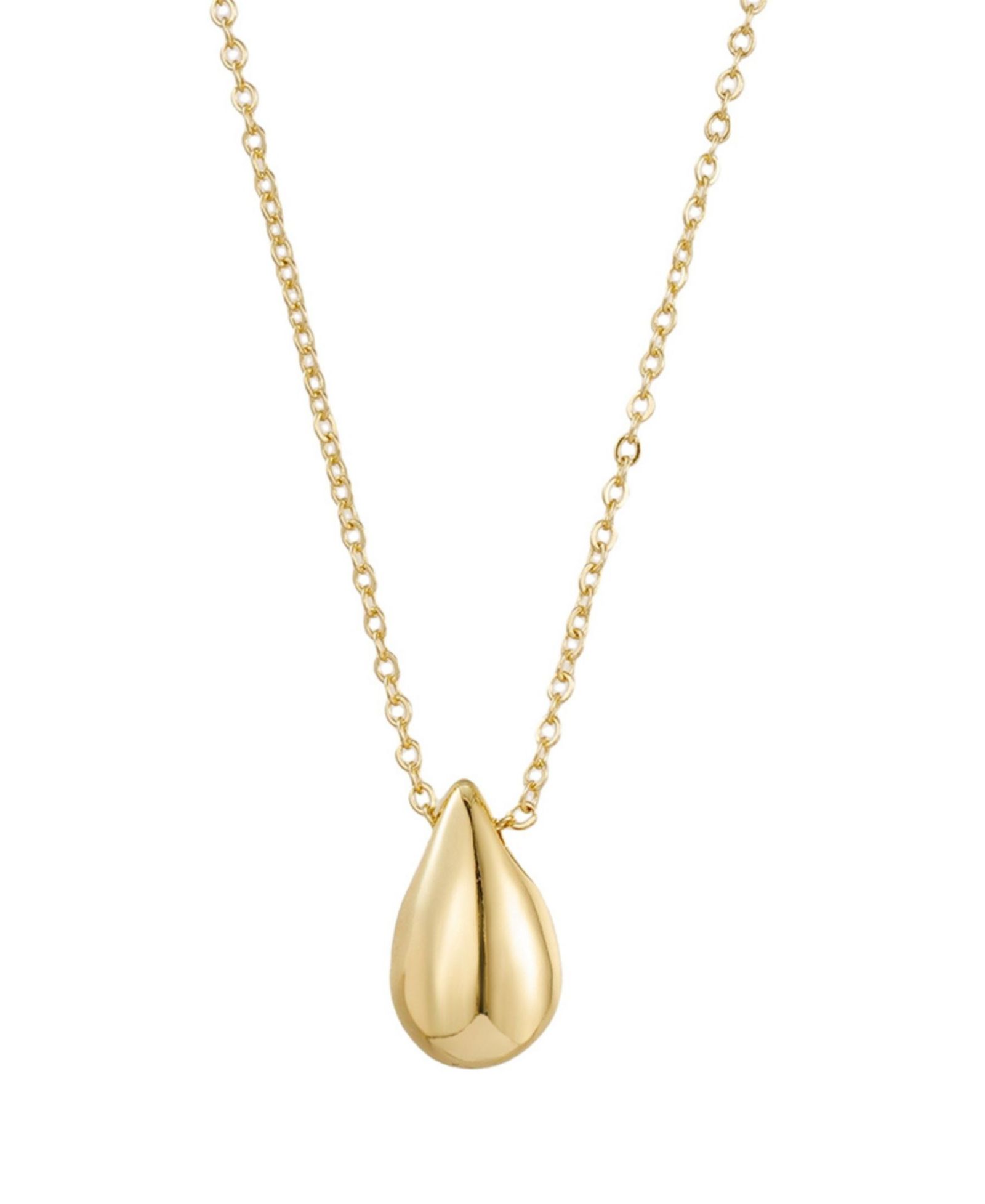 Золотая подвеска ADORNIA Teardrop