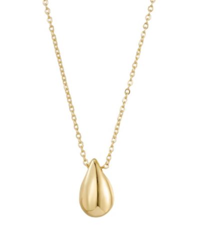 Золотая подвеска ADORNIA Teardrop