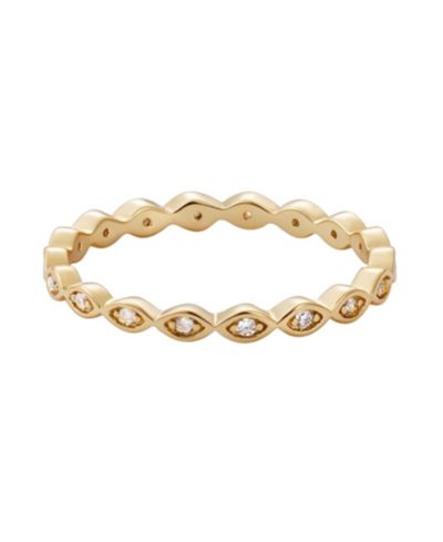 ADentarORNIA кольцо Eternity Band из кубического циркония Marquis