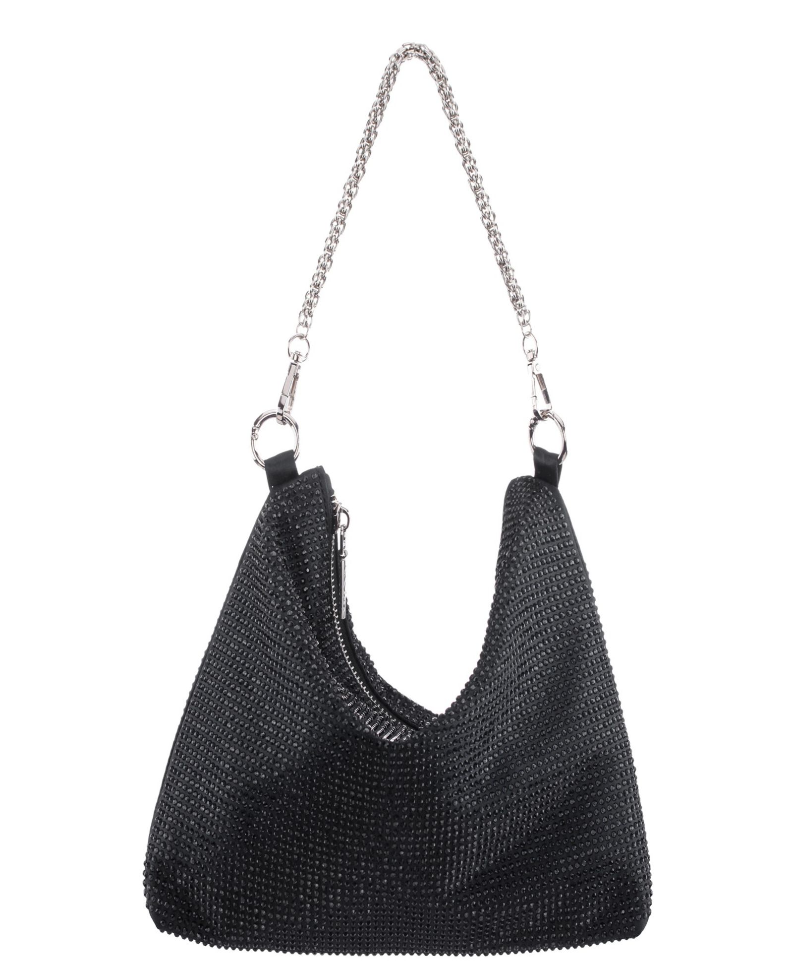 Сумка-хобо Nina Crystal Embellished Zipper