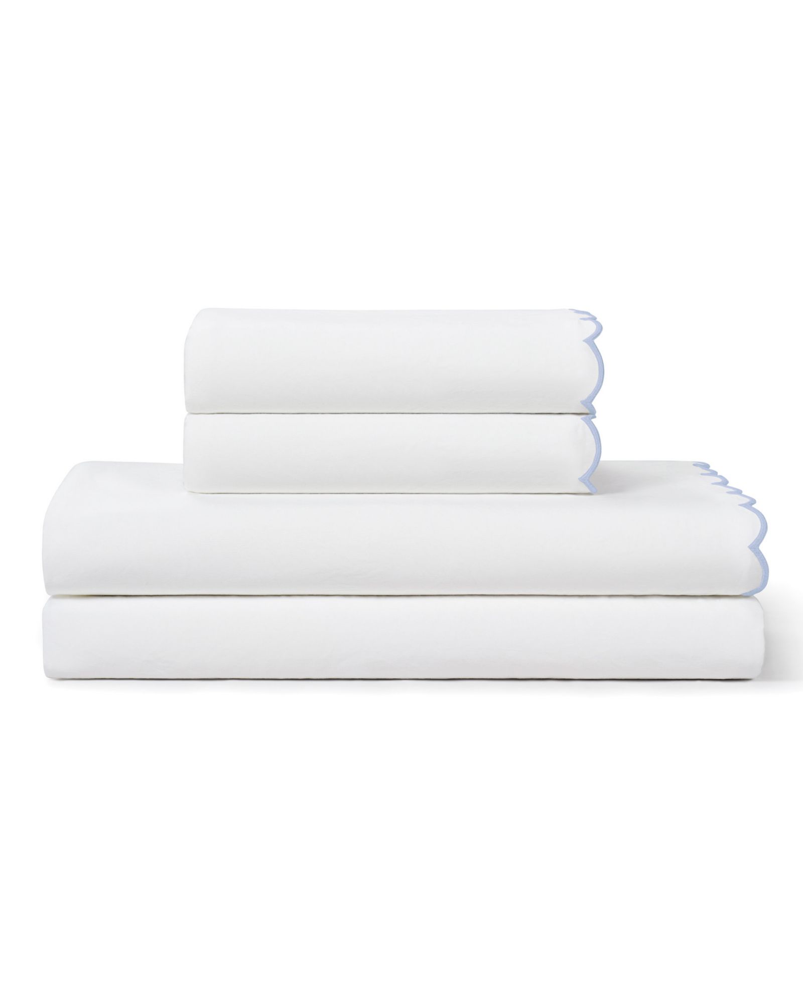 Peri Home Scallop 300-Thread Count Cotton 4-Pc. Sheet Set, Full
