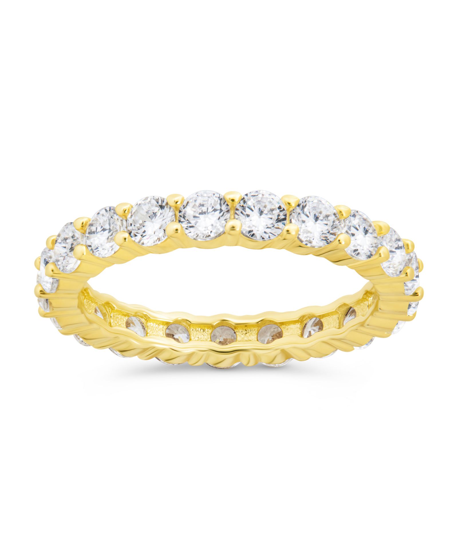 Кольцо Sterling Forever Gracie Cubic Zirconia Eternity