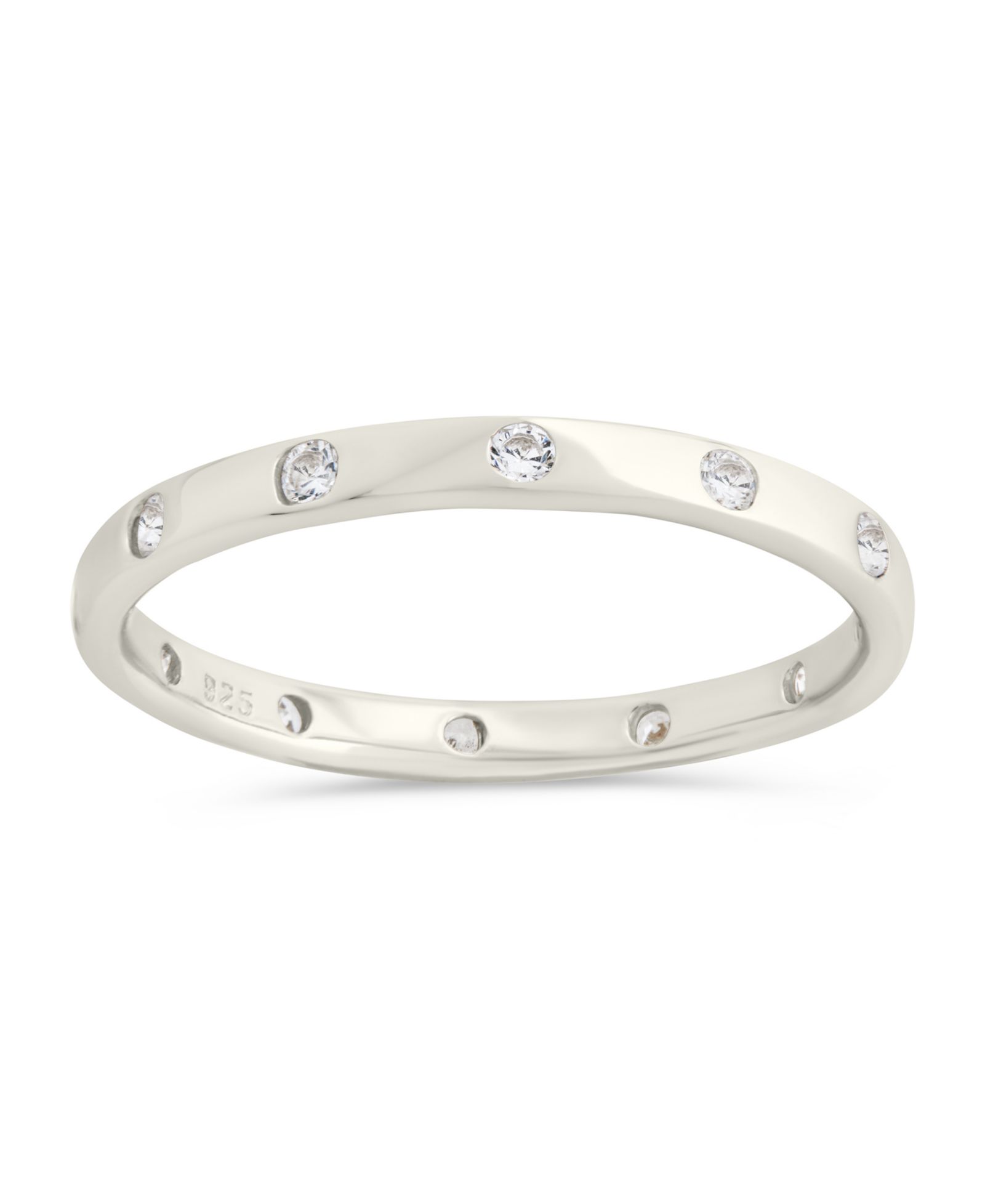 Кольцо Sterling Forever Mindy Cubic Zirconia Studded