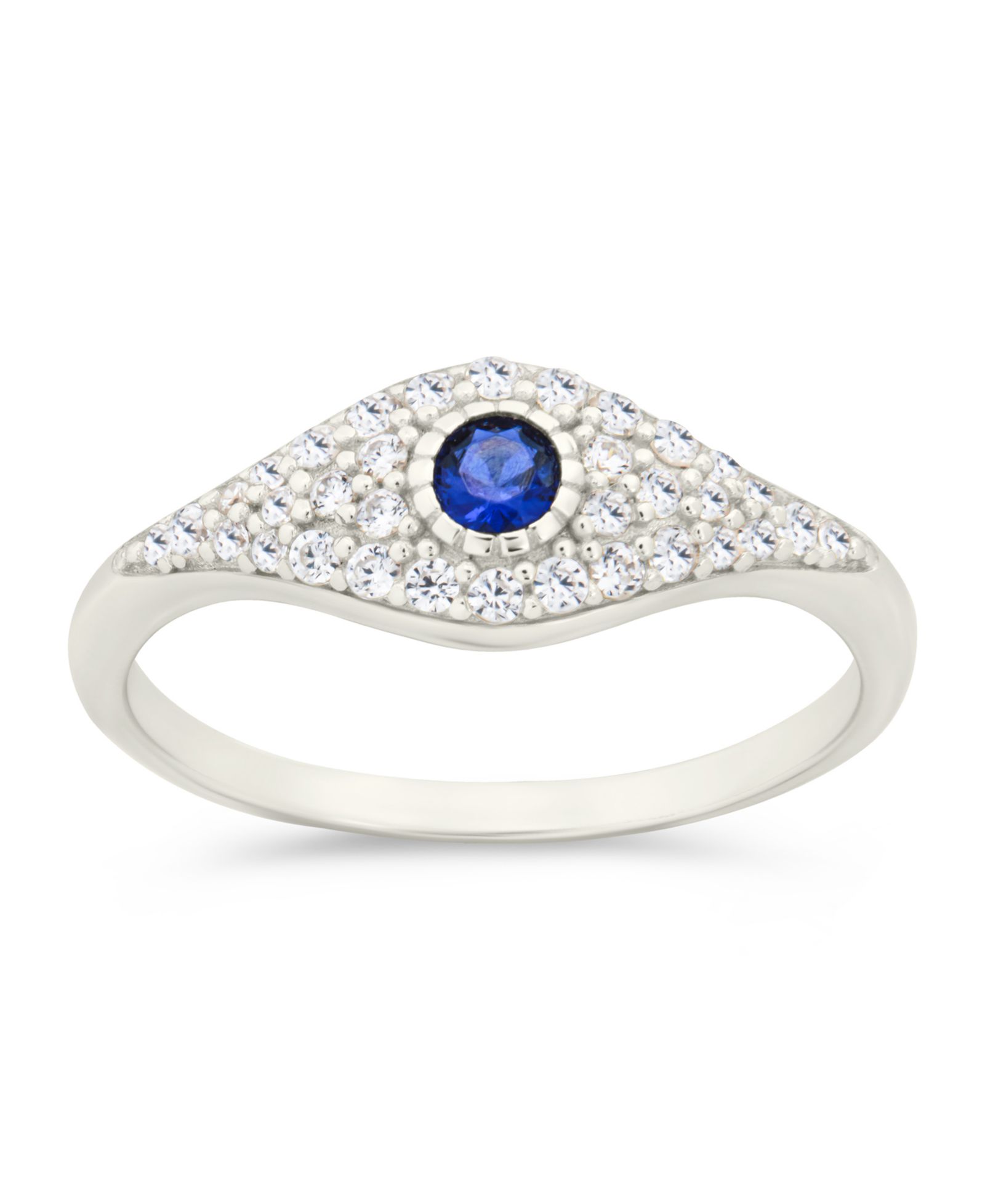 Кольцо Sterling Forever Mozzie Evil Eye