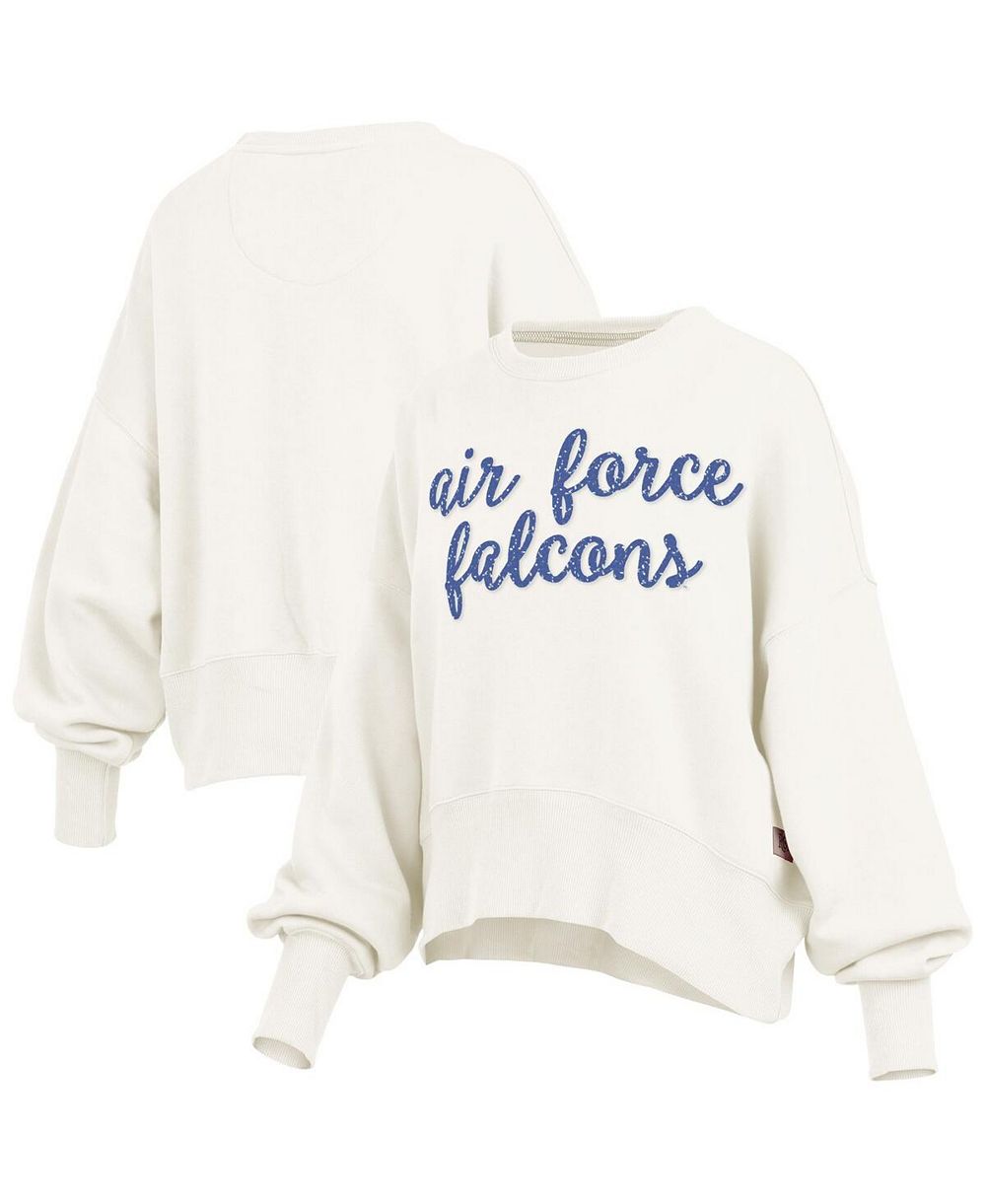 Pressbox Женский свитшот oversized Chelsea Air Force Falcons кремового цвета