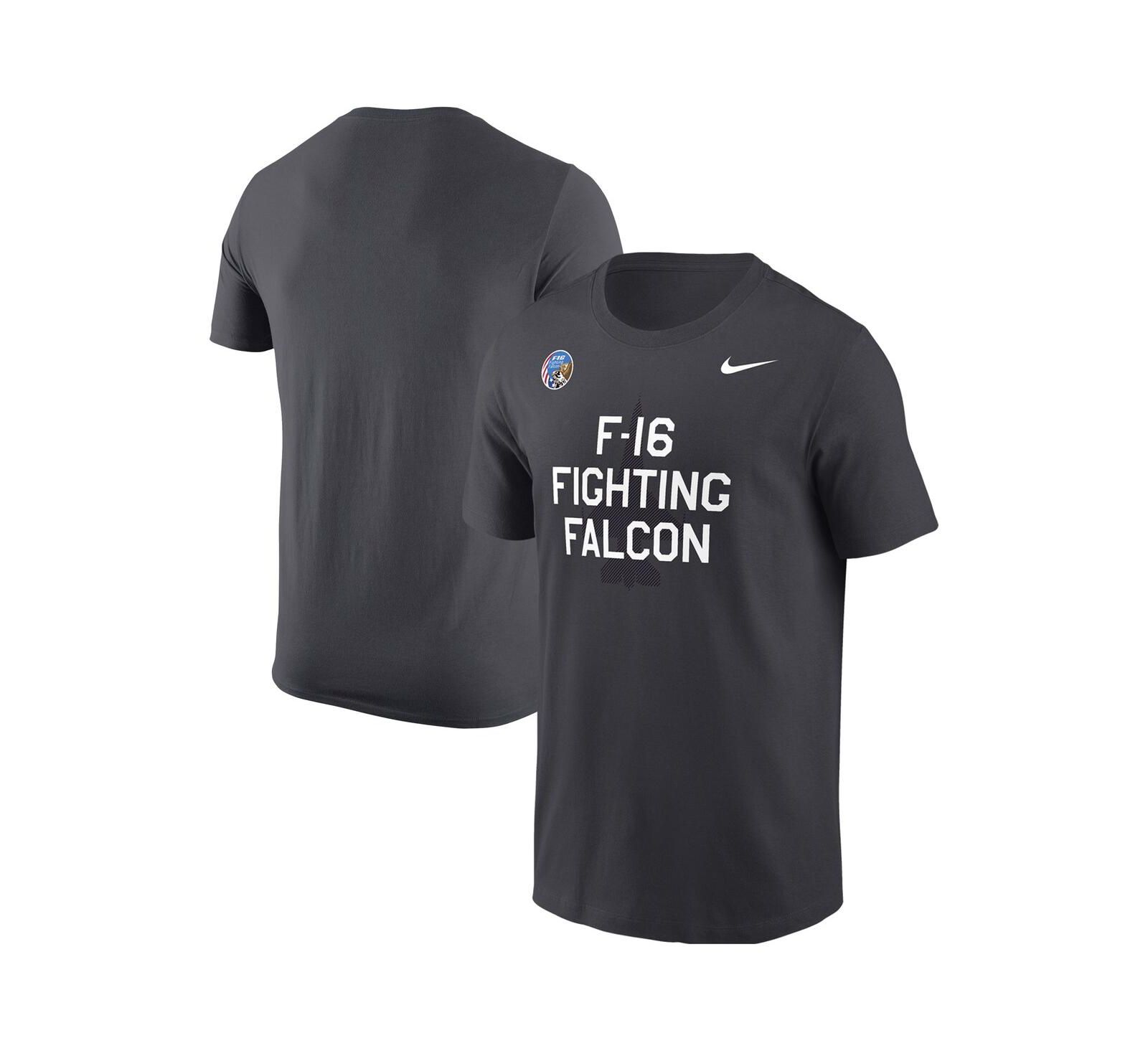 Nike Men's Anthracite Air Force Falcons APLS Fighting Falcon Collection Rivalry T-Shirt