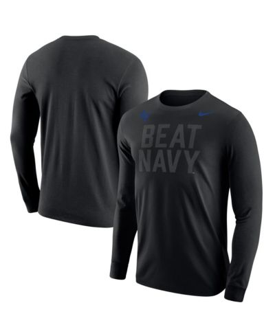 Nike Men's Black Air Force Falcons APLS Fighting Falcon Collection Rivalry Long Sleeve T-Shirt