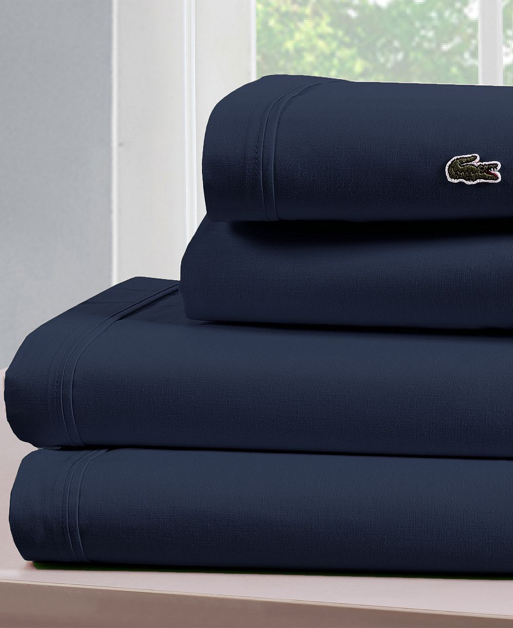 Комплект наволочек Lacoste Home Solid Cotton Percale, Standard