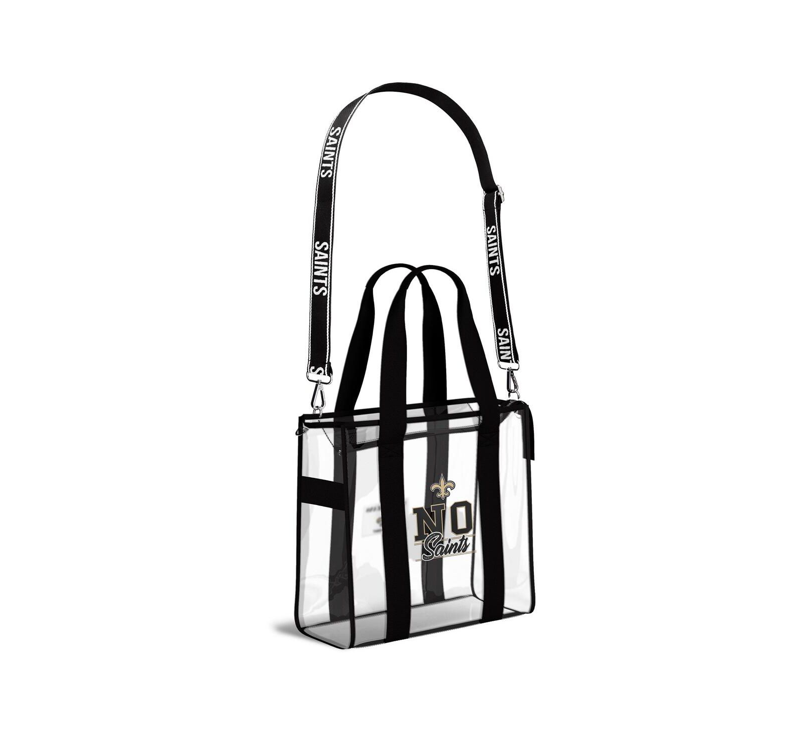 WEAR by Erin Andrews Cleveland Browns Stadium with Team Color Trim Tote Bag