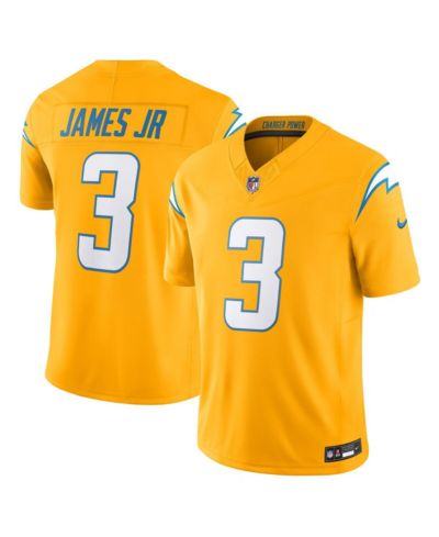 Мужская джерси Nike Derwin James Jr. Gold Los Angeles Chargers Alternate Charger Power Vapor F.U.S.E. Limited