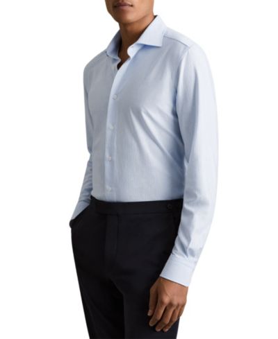 Рубашка REISS Men's Valdo Cotton-Blend Striped