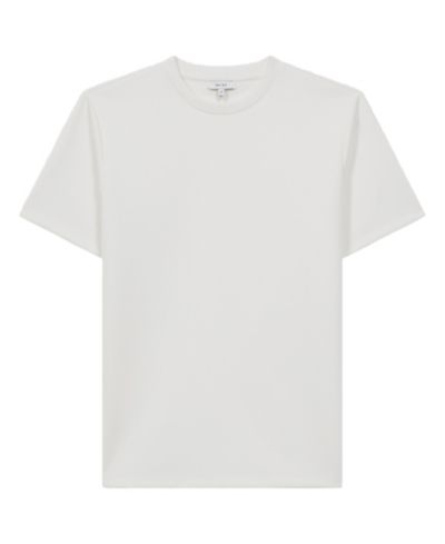 Мужская футболка REISS Bradley Premium Interlock Crew-Neck