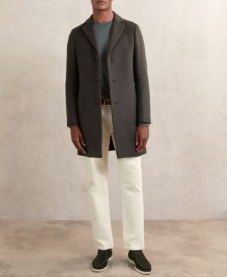 REISS Мужской Gable Wool-Blend Single-Breasted Overcoat