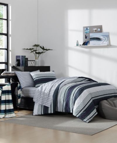 Nautica Lakefront Printed Embossed 6-Pc. Comforter Set, Twin/Twin XL