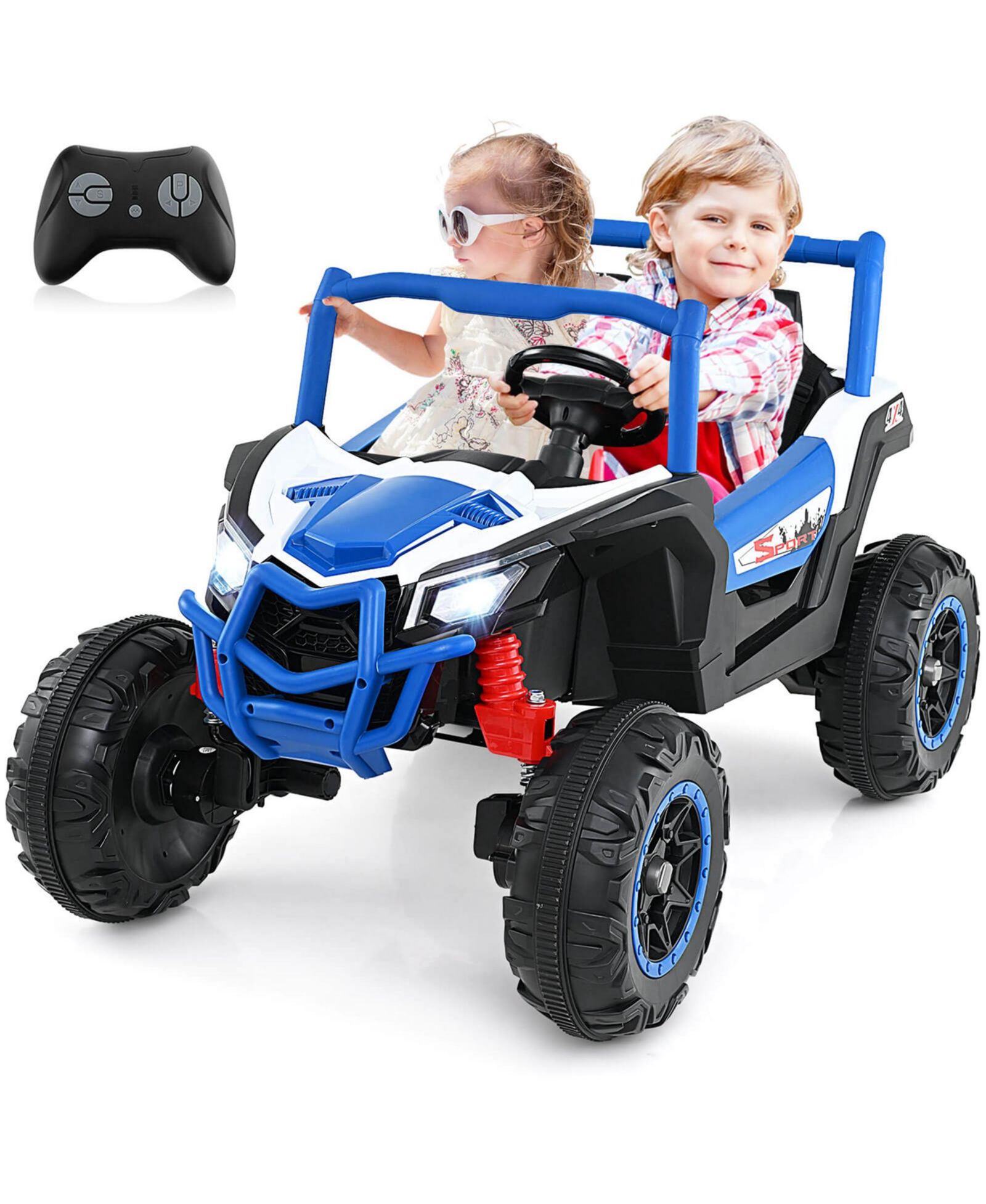 Детский электромобиль UTV 24V с мощным двигателем 4 x 100W и пультом управления