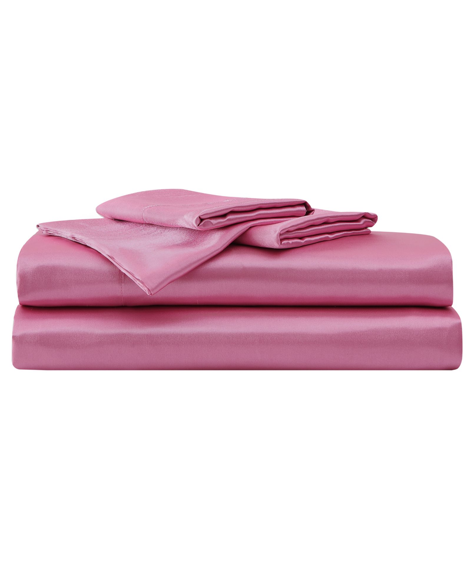 Betsey Johnson Satin 4-Piece Sheet Set, King