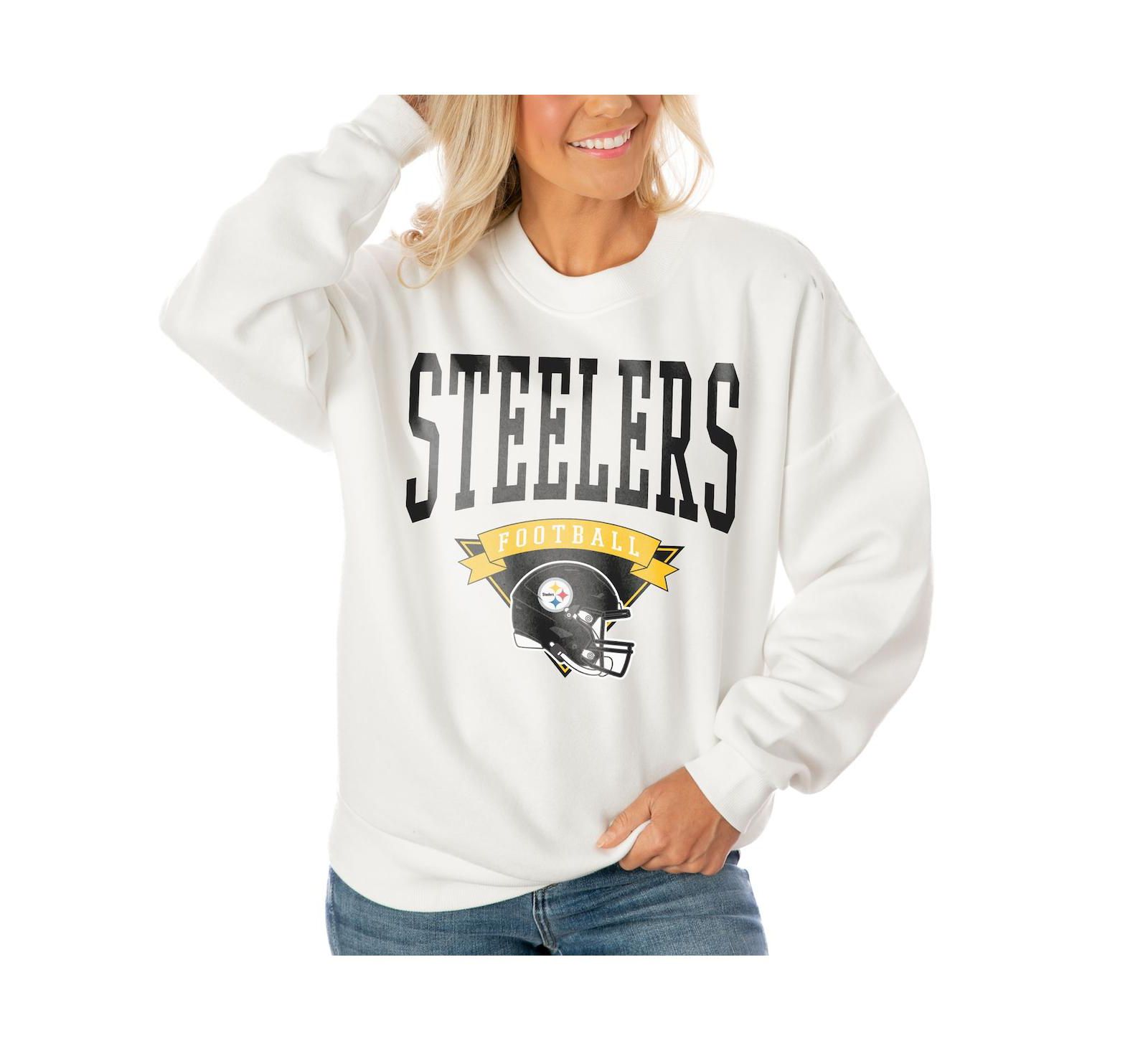 Женская толстовка Gameday Couture Pittsburgh Steelers White