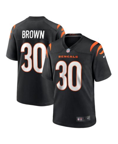 Мужская игровая джерси Nike Cincinnati Bengals, цвет Chase Brown Black